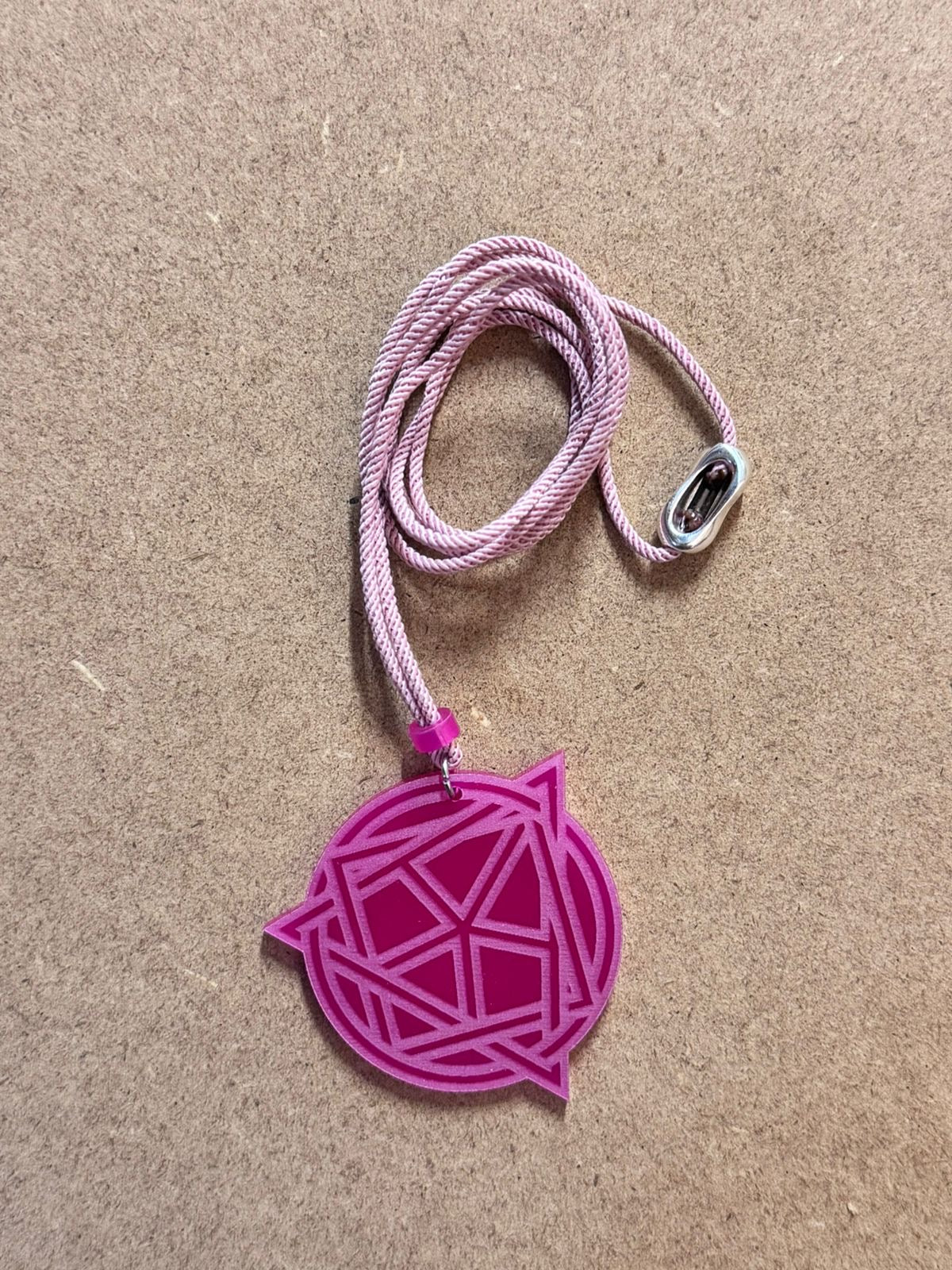 Geometric Circle Pendant Necklace | Contemporary Design