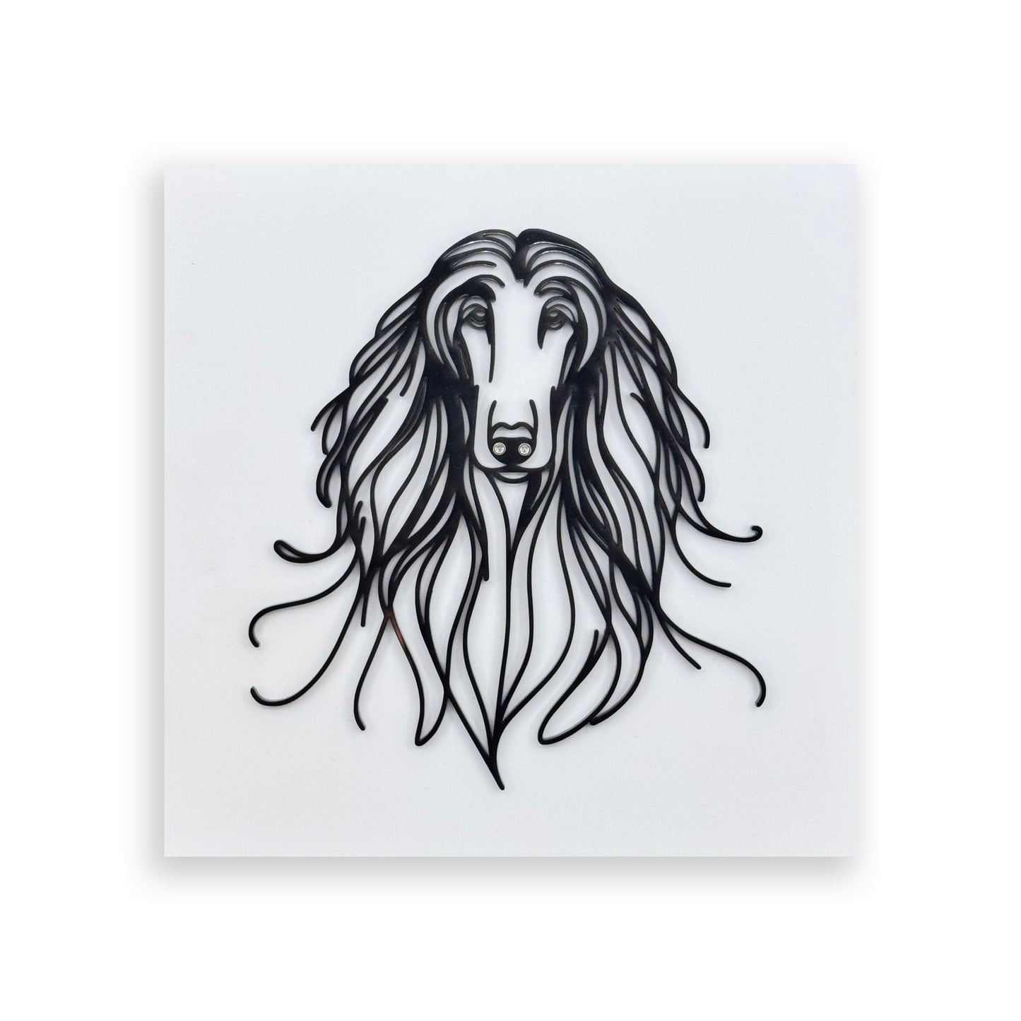 Afghan Hound | Acrylic Wall Art Poster
