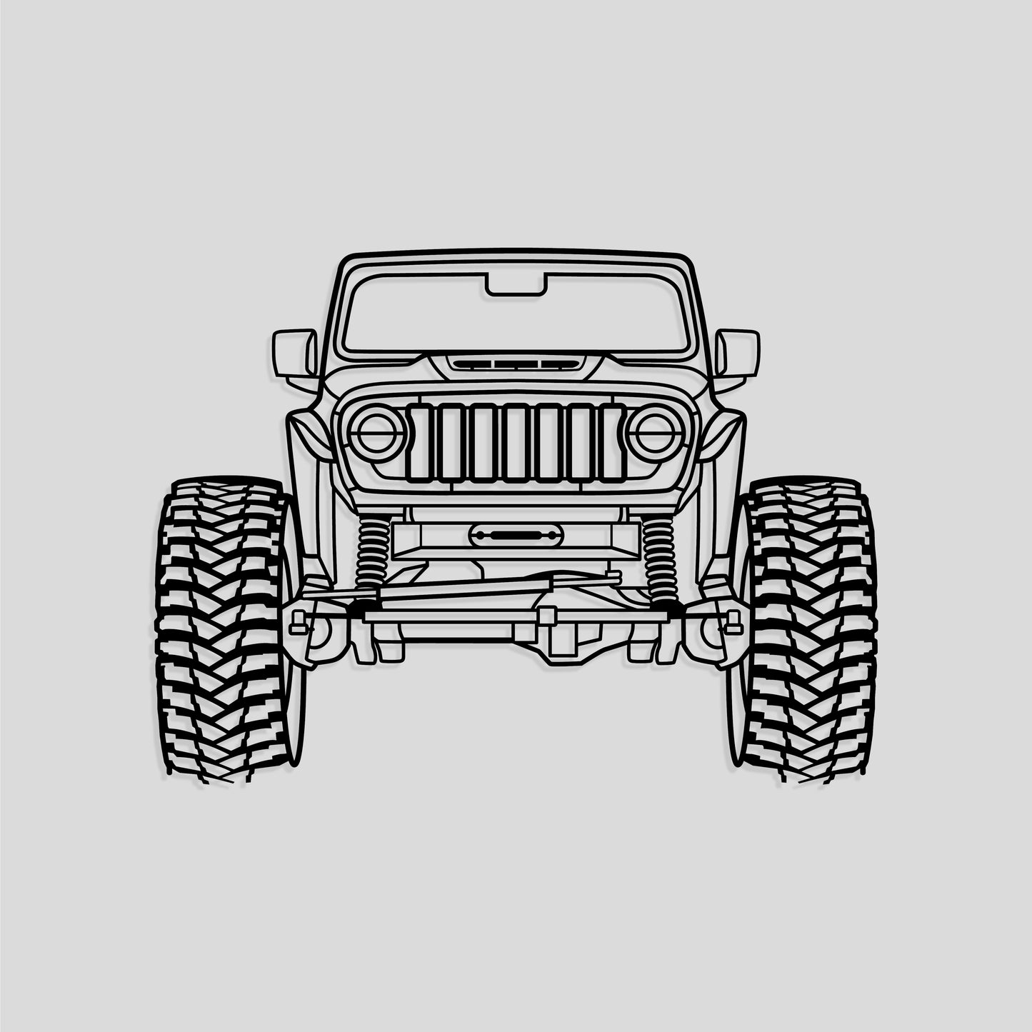 Modern Trail Icon – JL Generation 4x4 Profile