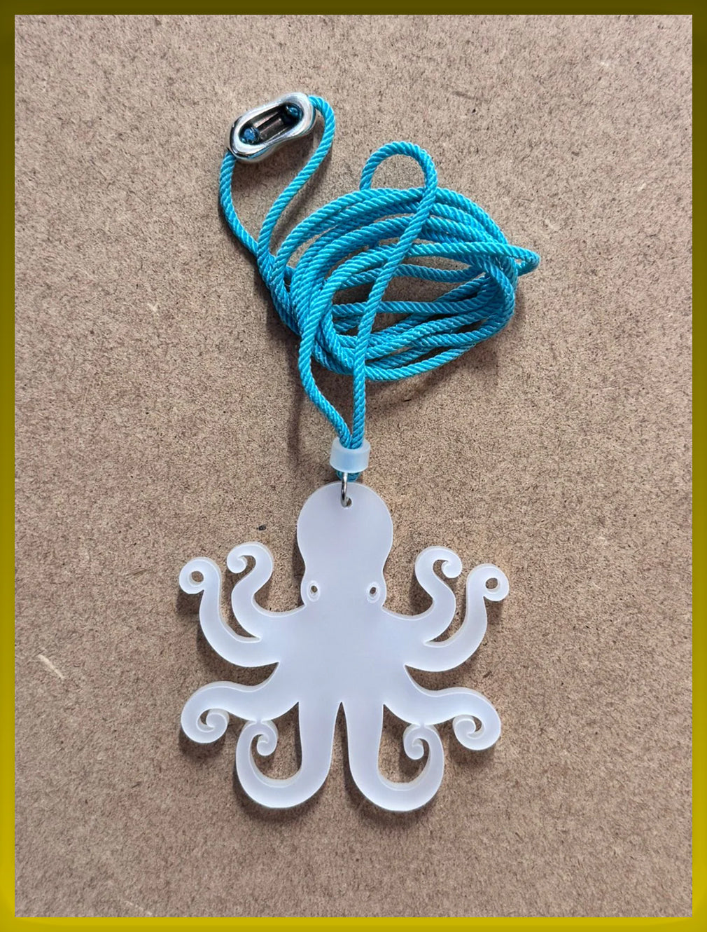 Octopus Pendant Necklace | Elegant Ocean-Inspired Design