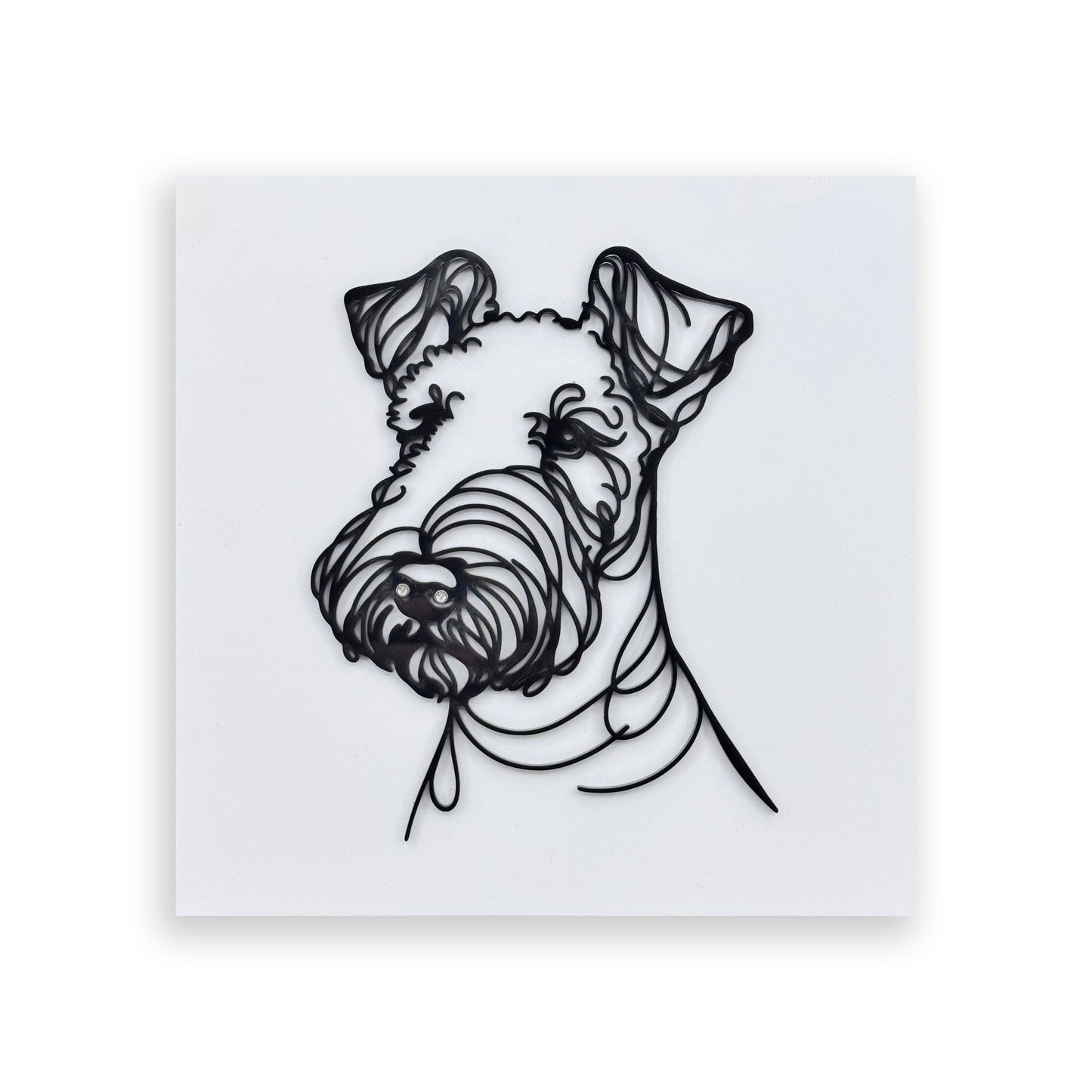 Airedale Terrier | Acrylic Wall Art Poster