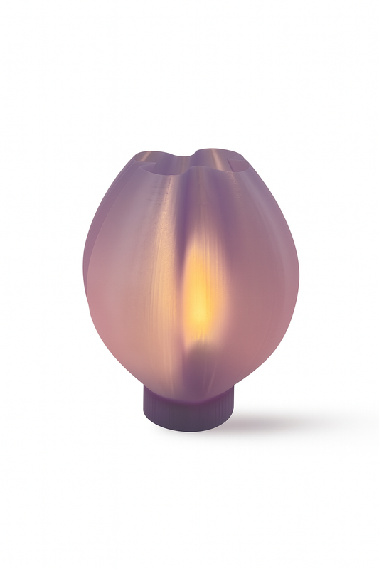 Moji:  Playful Light Bloom with Organic Flow