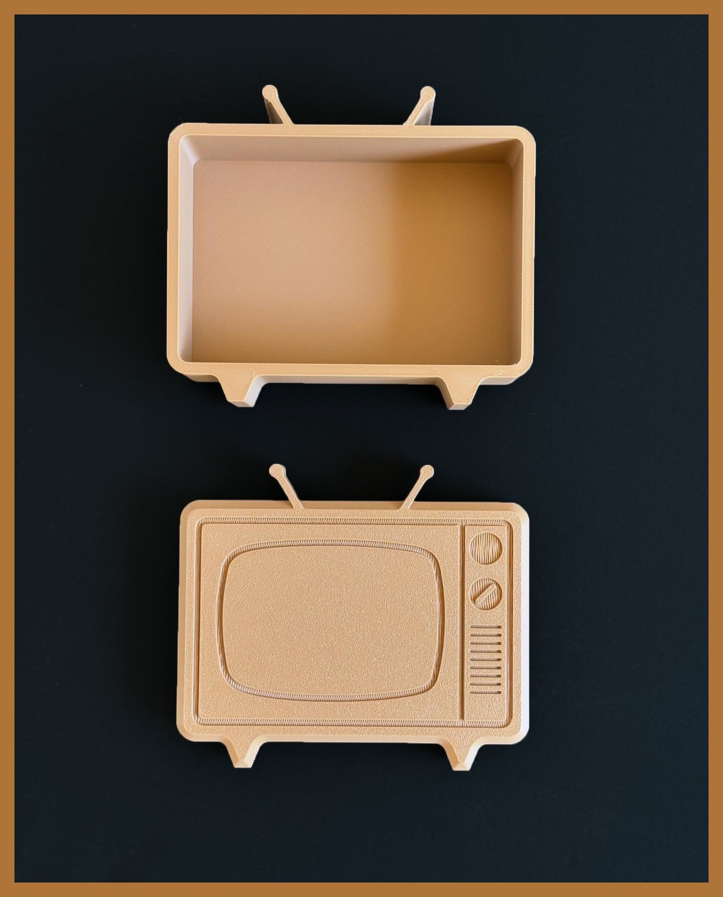 Retro TV Box | Custom 3D Printed Vintage Storage