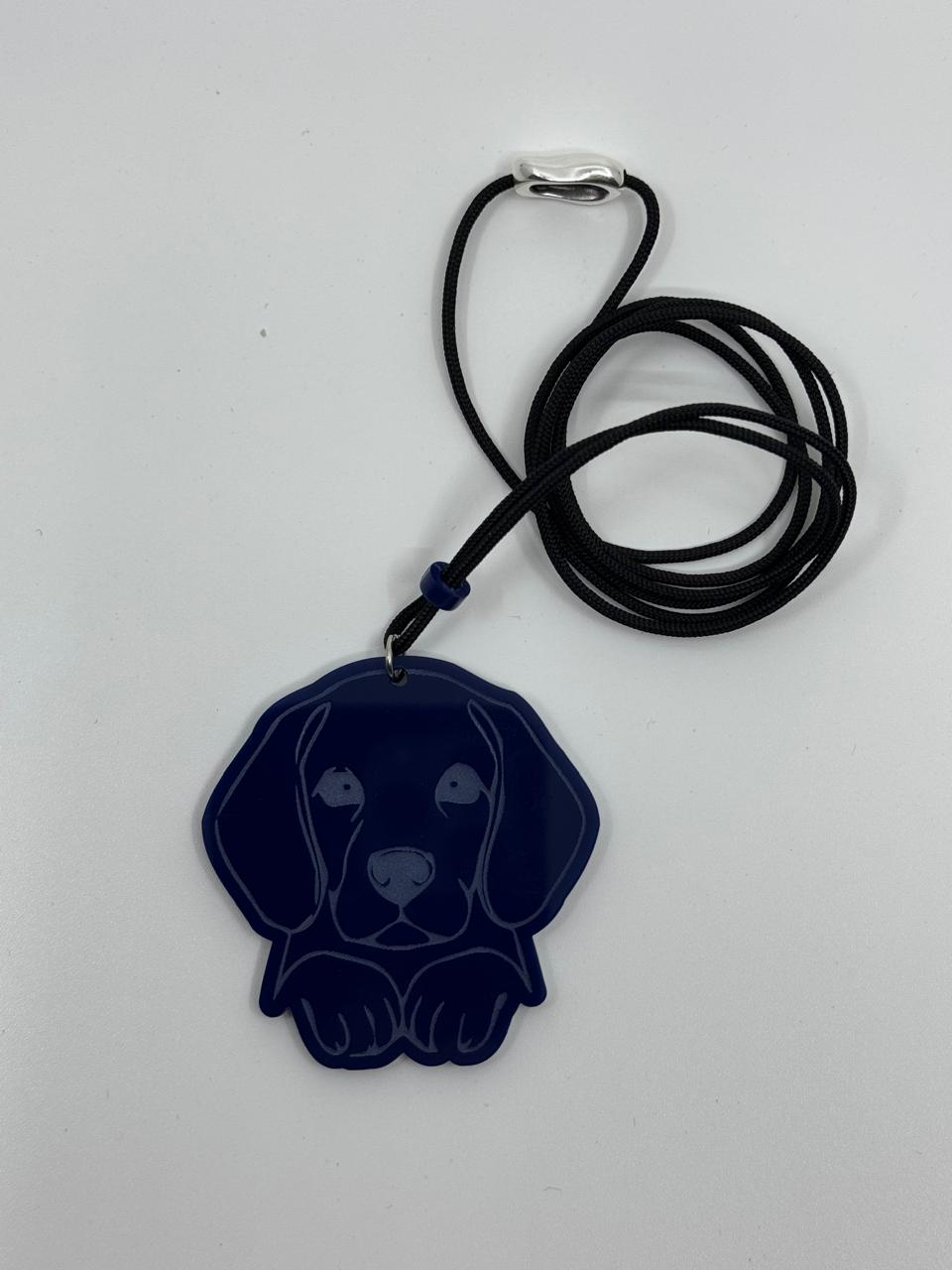 Puppy Laser-Cut Acrylic Pendant | Adorable and Stylish