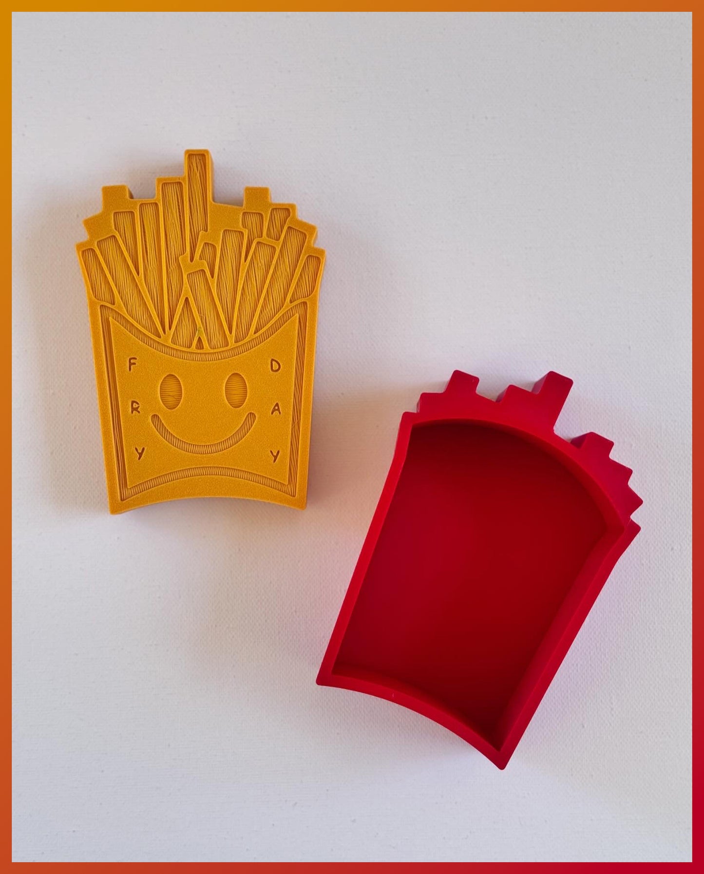 Fry Day | 3D Printed French Fry Box