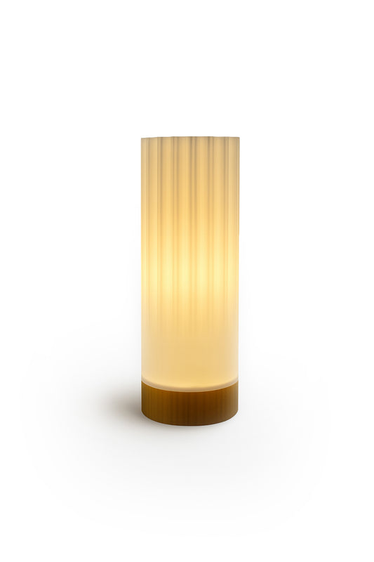 Rovik: Rugged Elegance 3D Printed Lamp