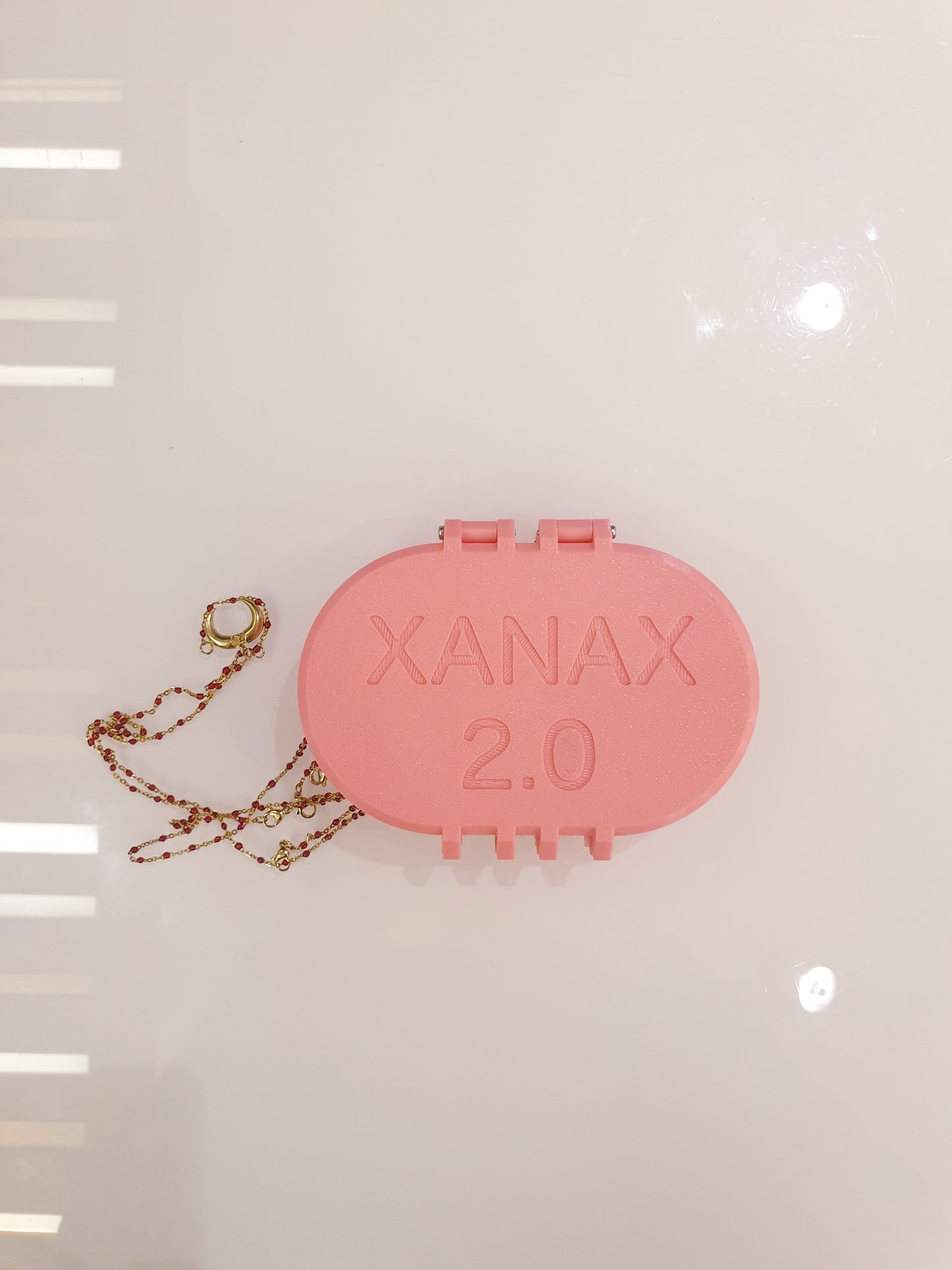 Xanax 2.0 | Custom 3D Printed XANAX 2.0 Jewelry Box | Personalized Storage with Secure Hinges