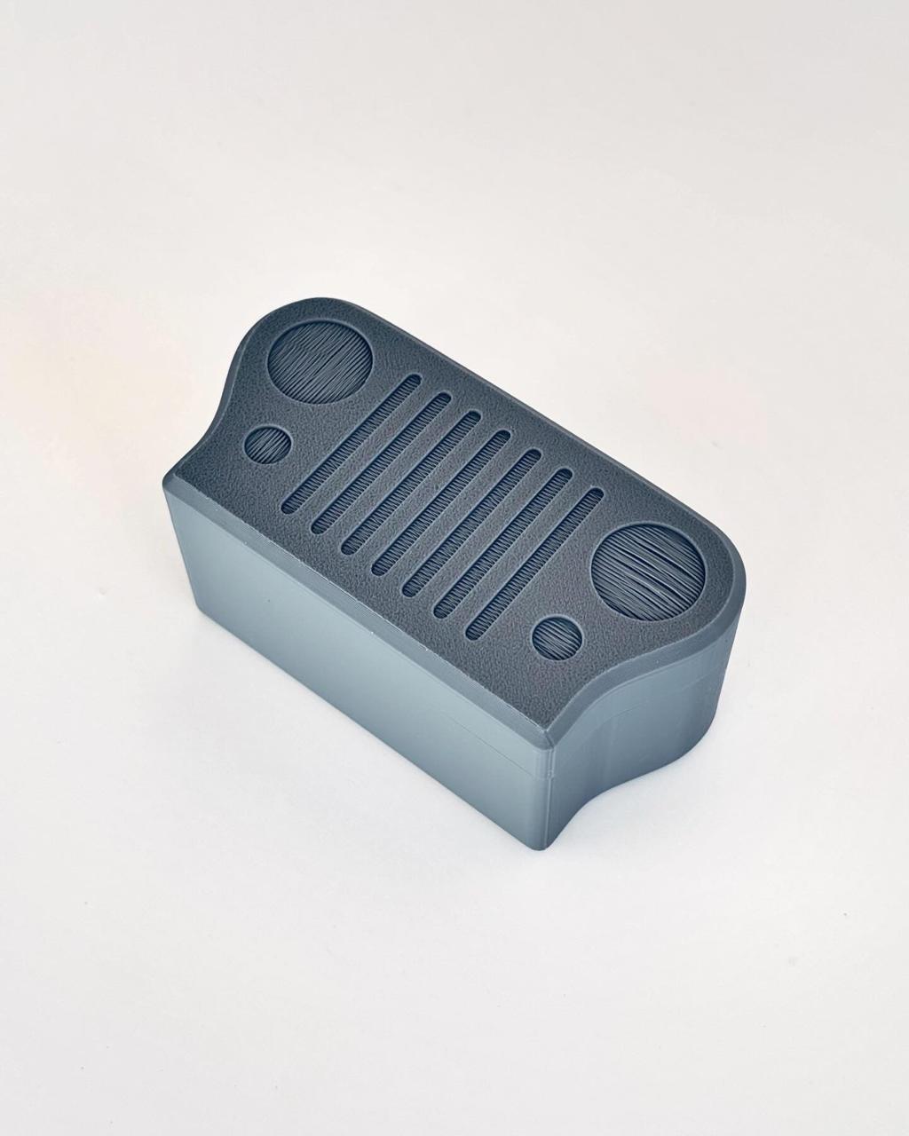 Grilled | 3D Printed Jeep Grille Inspired Storage Box | Customizable Keepsake for Car Enthusiasts