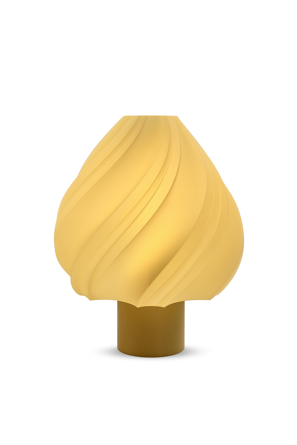 Twist: A Bright Spin 3D Printed Lamp