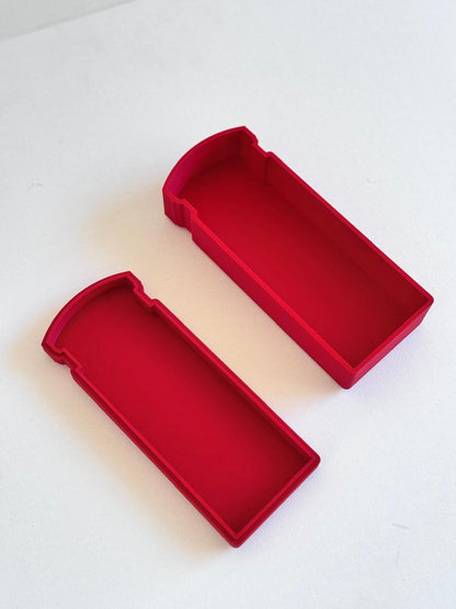 Iconic | 3D Printed Red Telephone Box Jewelry & Trinket Box |