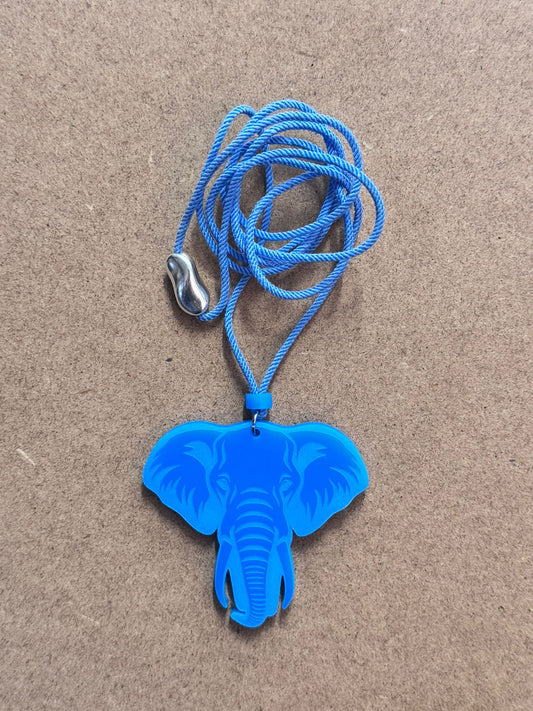 Elephant Pendant Necklace | Striking Laser-Cut Design