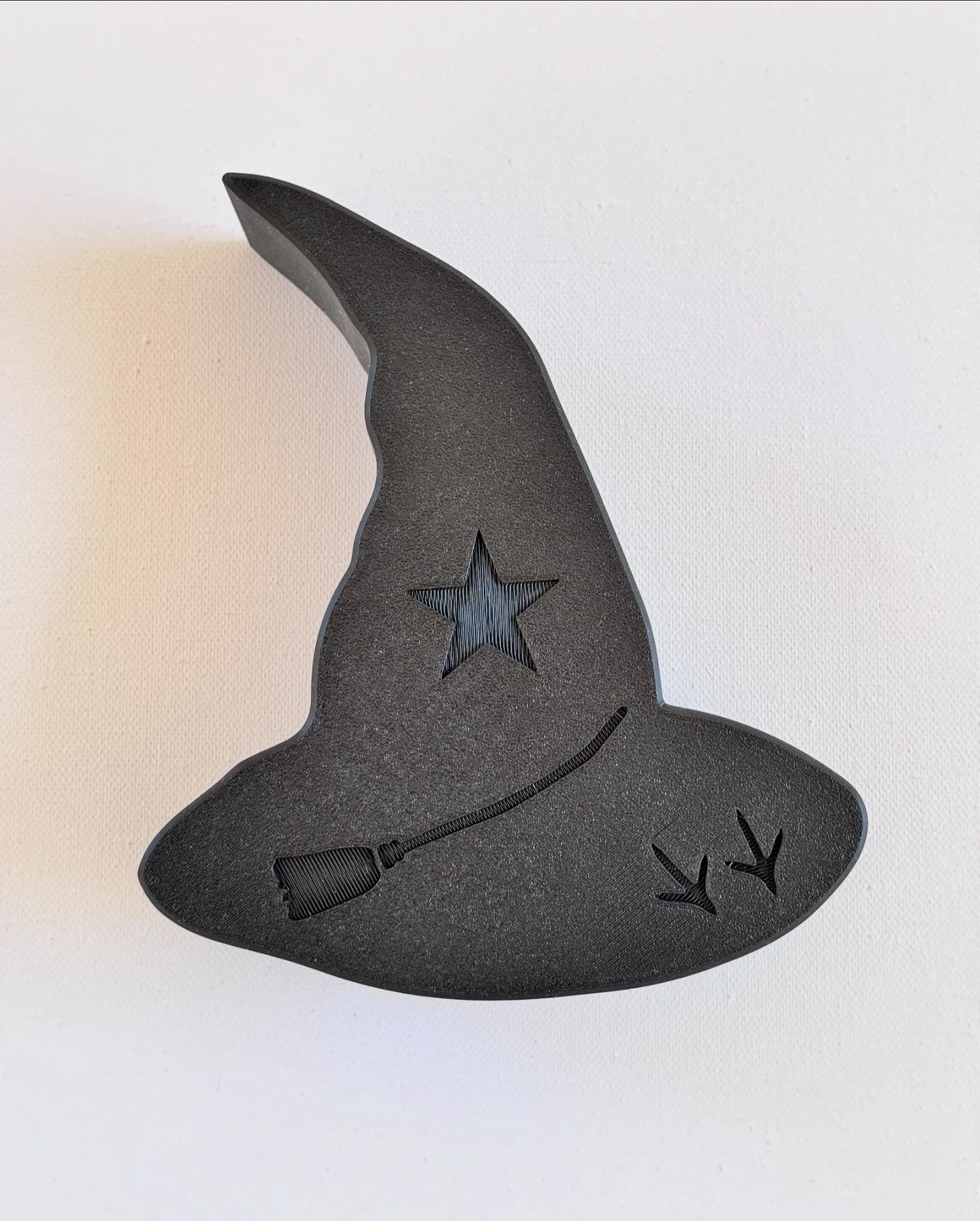 Witch Hunt | 3D Printed Witch Hat Trinket Box | Spooky Halloween Decor & Customizable Gift