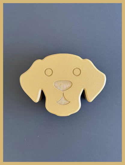 Woof | 3D Printed Dog Face Box |