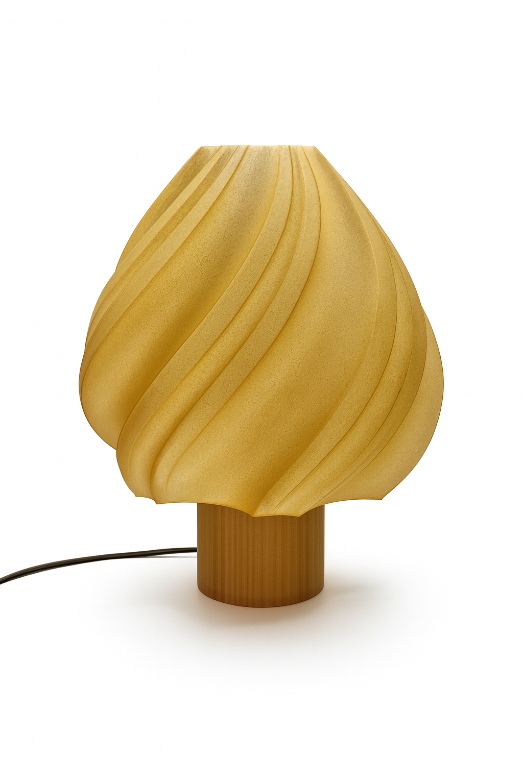 Twist: A Bright Spin 3D Printed Lamp