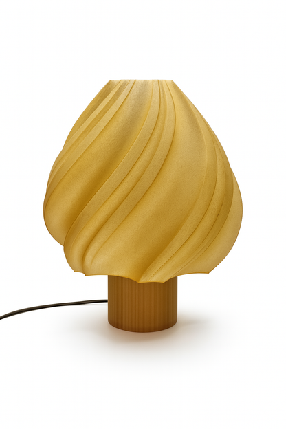 Twist: A Bright Spin 3D Printed Lamp