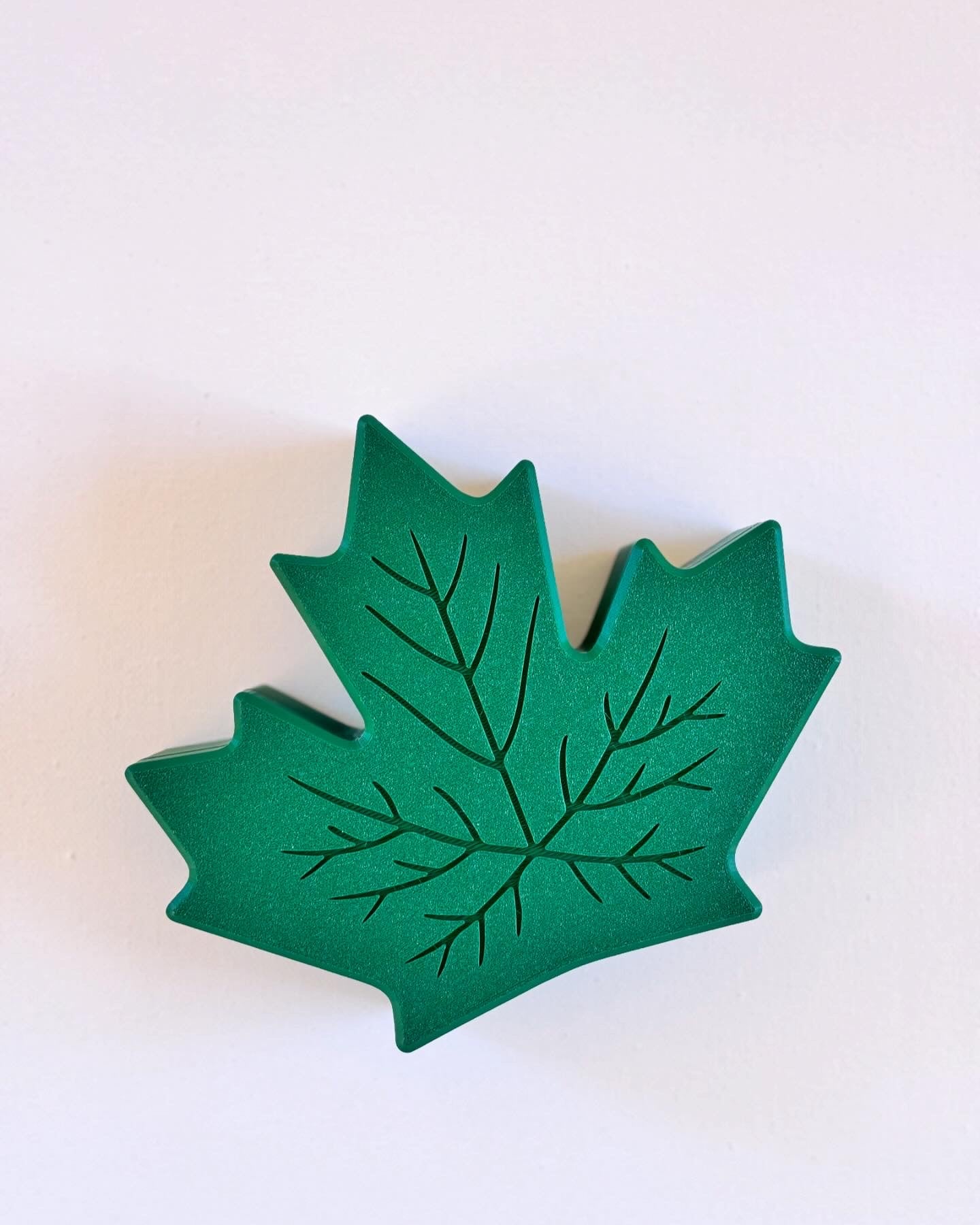 Fallen | Maple Leaf 3D Printed Storage Box | Personalized Keepsake Box