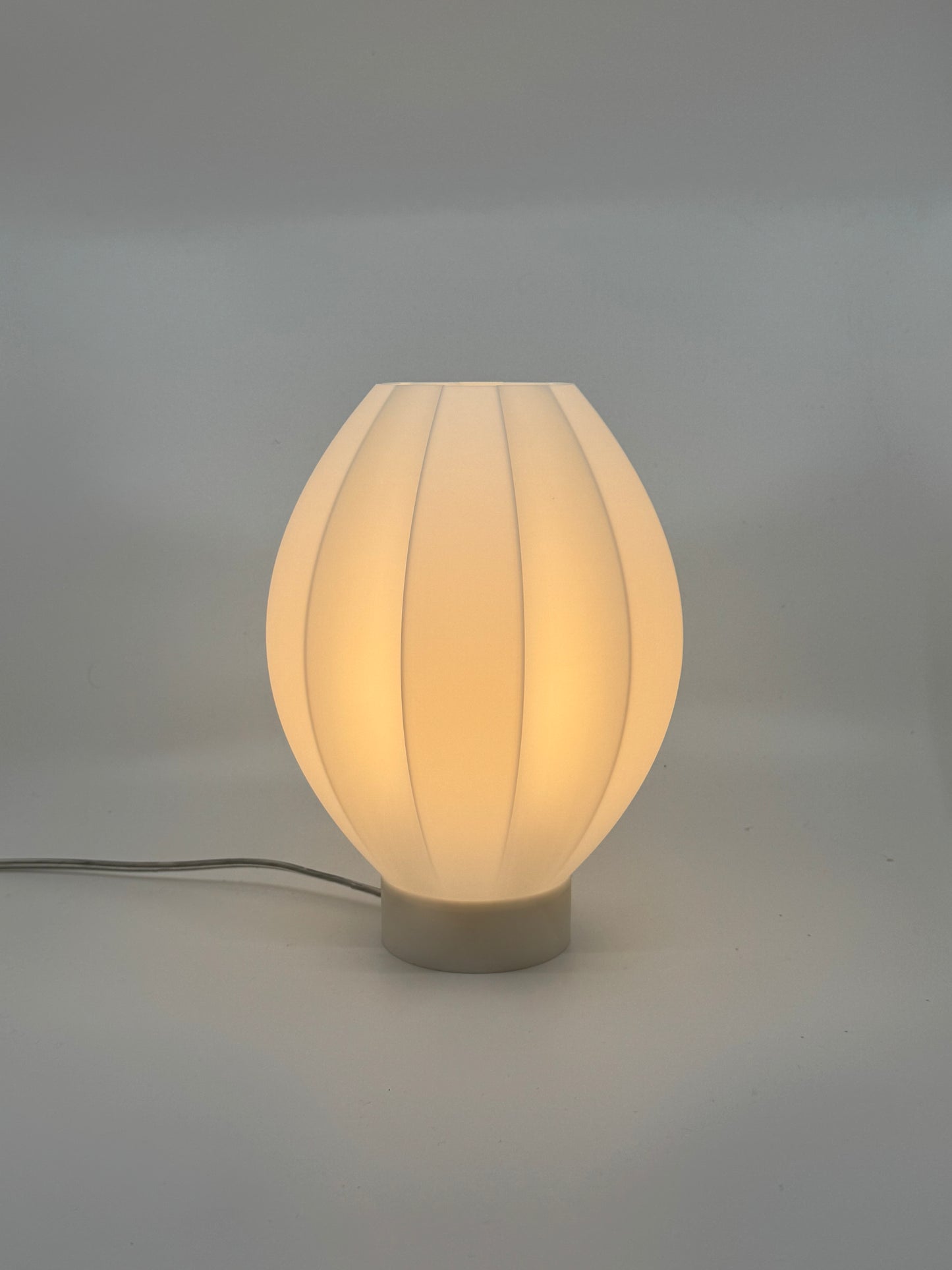 Nova: Twisted Helix 3D Printed Lamp
