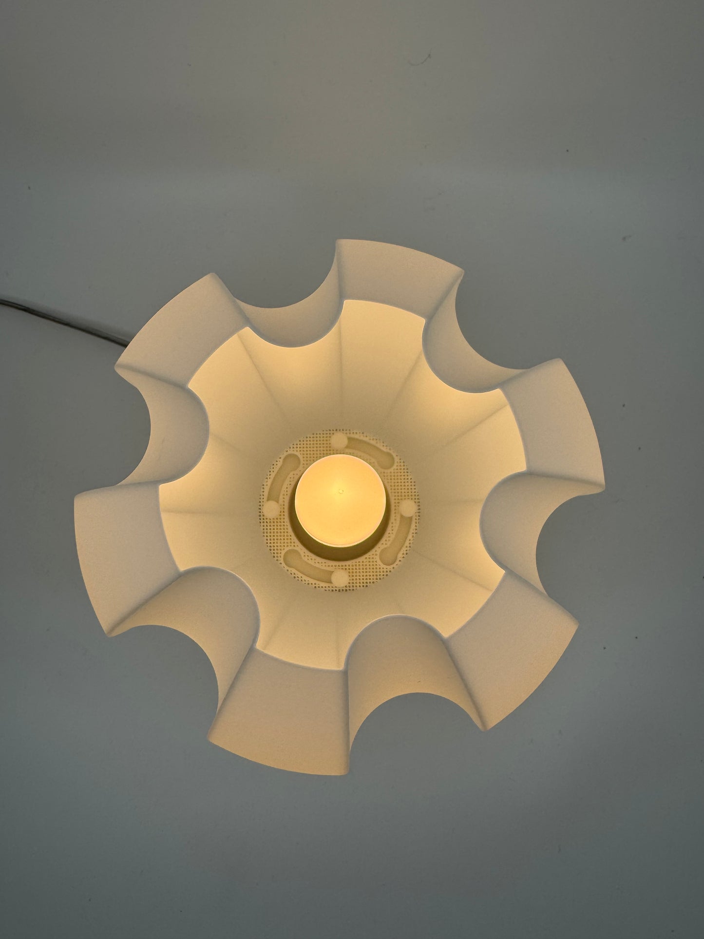 Nova: Twisted Helix 3D Printed Lamp