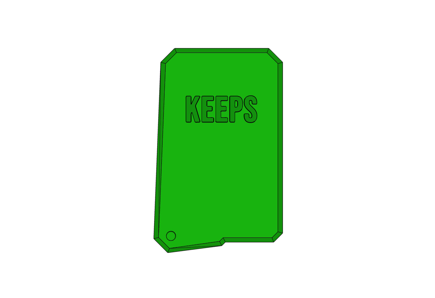 Keeps | Custom 3D Printed EDC Card Holder | Magnetic Closure & Personalized Design