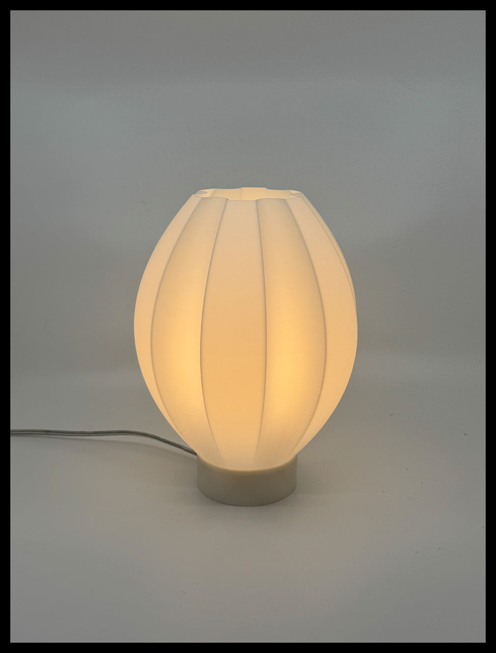 Nova: Twisted Helix 3D Printed Lamp