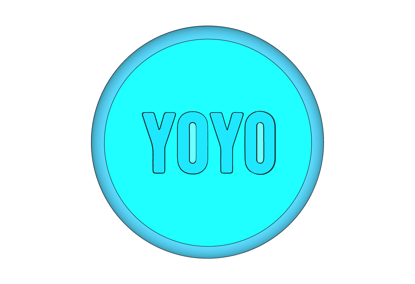 Yoyo | Custom 3D Printed Yoyo Box | Round Storage with Magnetic Lid