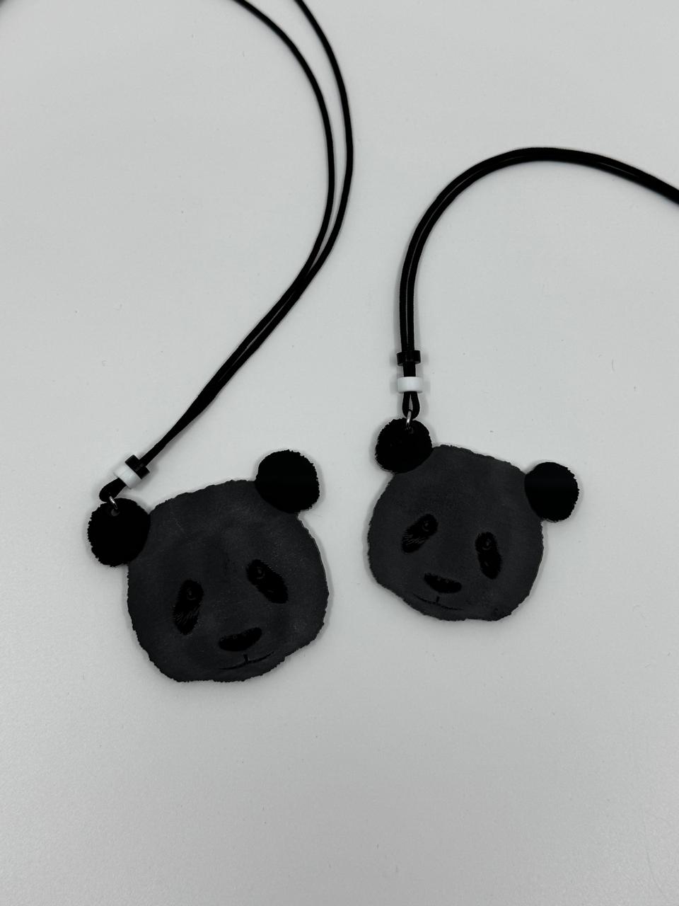 Panda Lazer-Cut Acrylic Pendant | Adorable and Unique