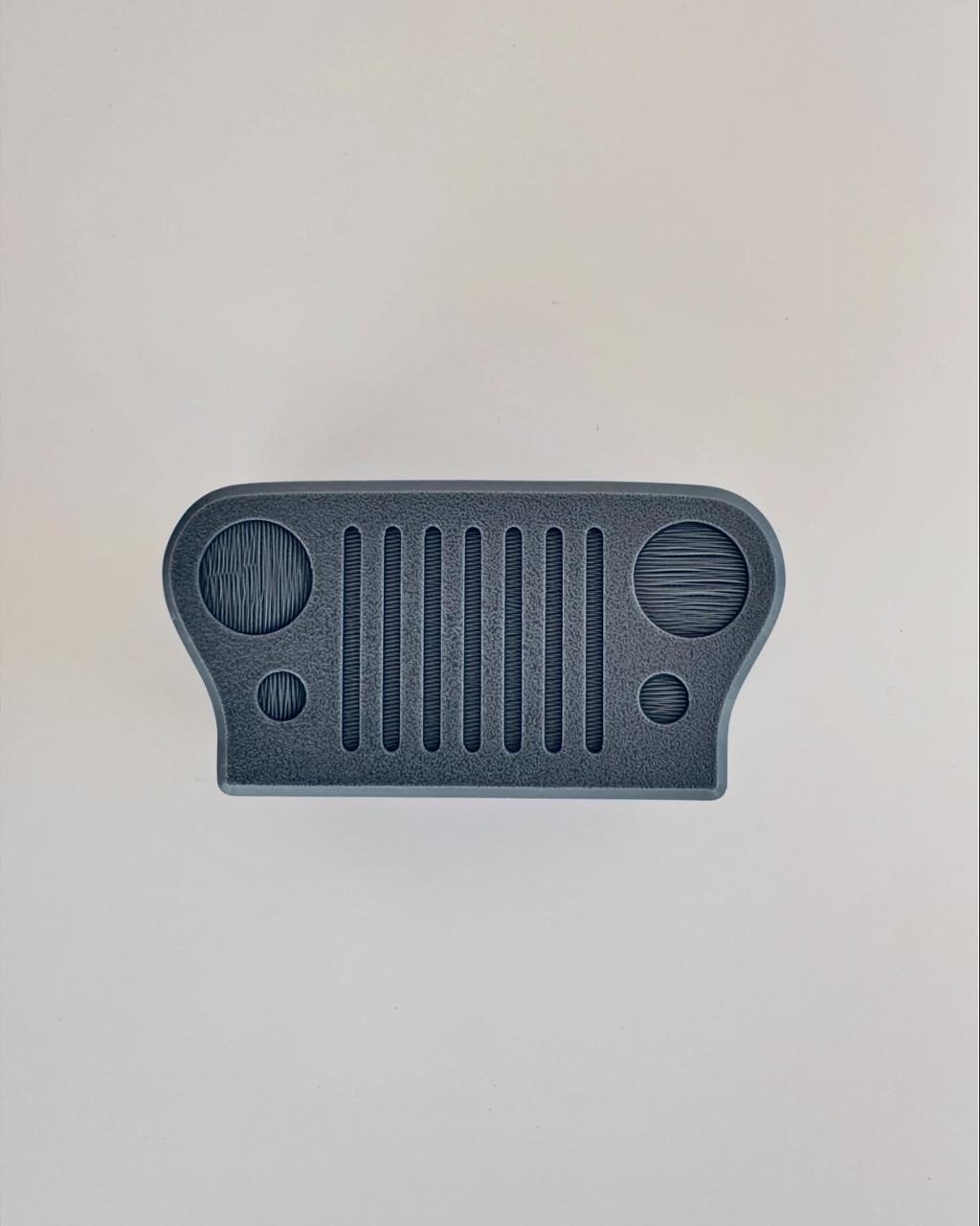 Grilled | 3D Printed Jeep Grille Inspired Storage Box | Customizable Keepsake for Car Enthusiasts