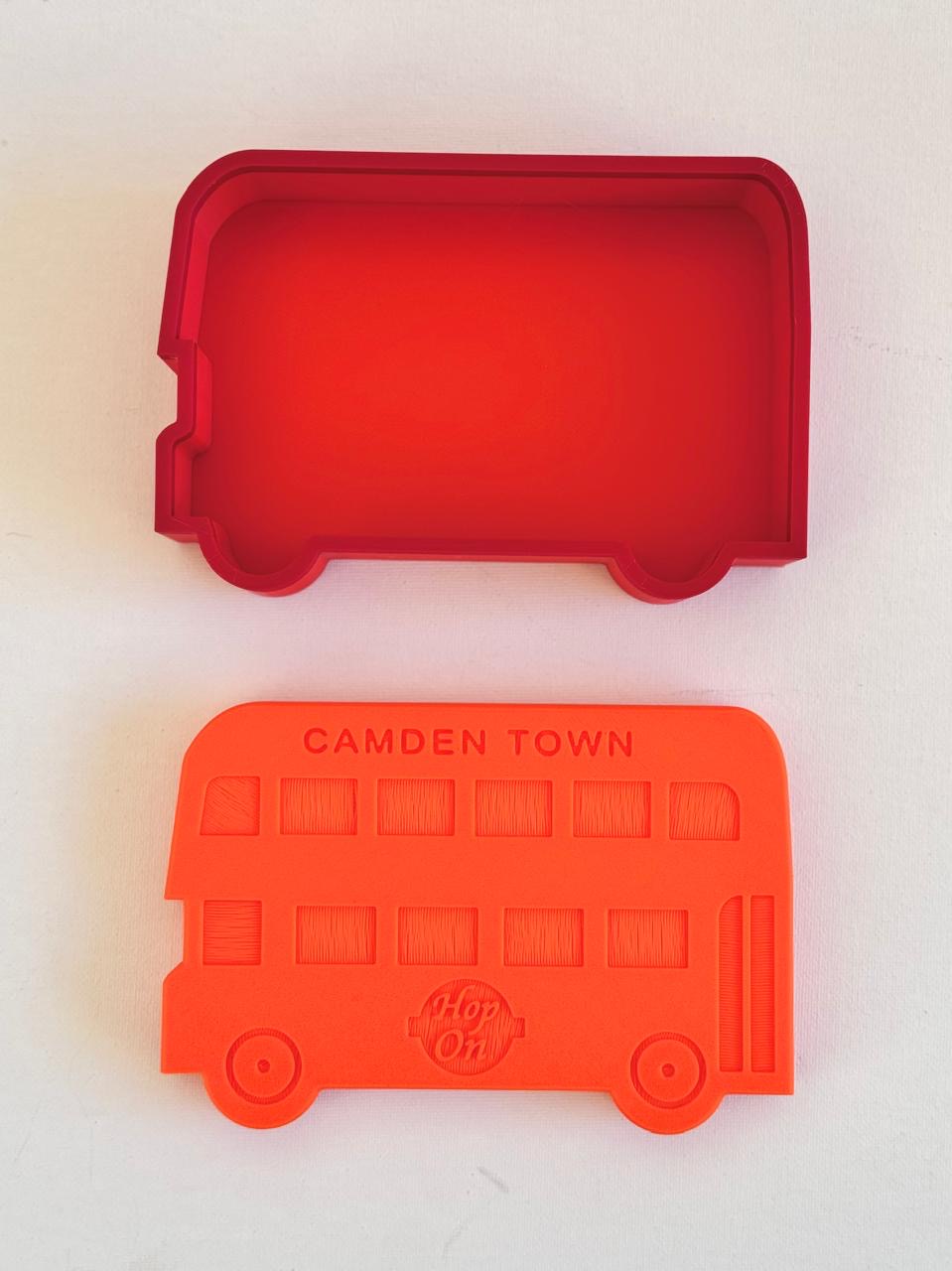 Hop On | 3D Printed London Bus Storage Box | Unique Jewelry Organizer & Personalized Gift