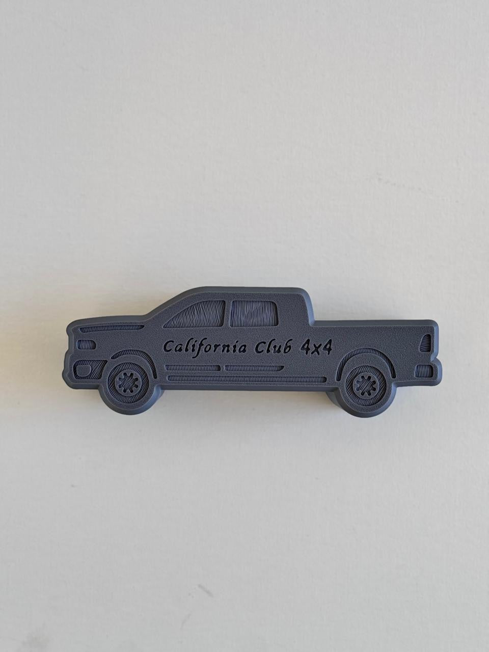 California Club 4x4 | 3D Printed Pickup Truck Storage Box | Customizable Keepsake for Truck Lovers