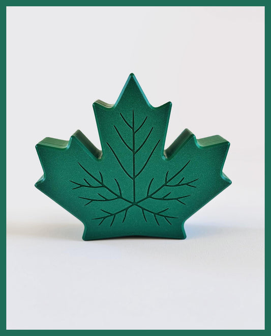 Fallen | Maple Leaf 3D Printed Storage Box | Personalized Keepsake Box